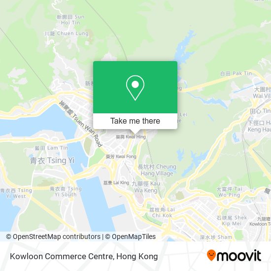 Kowloon Commerce Centre map