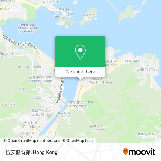 恆安體育館地圖