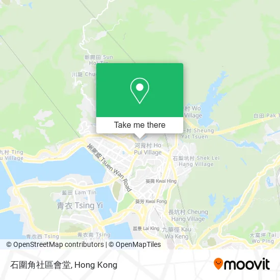 石圍角社區會堂 map