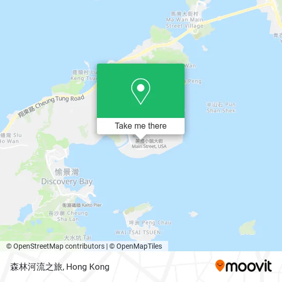 森林河流之旅地圖