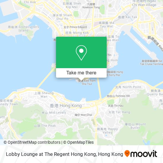 Lobby Lounge at The Regent Hong Kong map