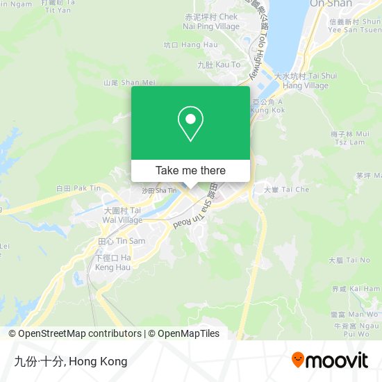 九份·十分 map
