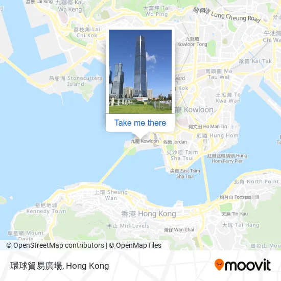 環球貿易廣場 map