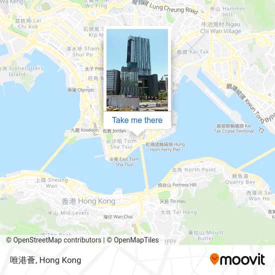 唯港薈 map