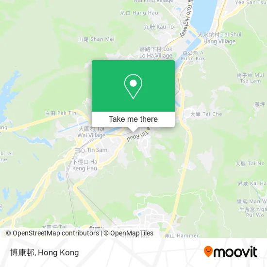 博康邨地圖