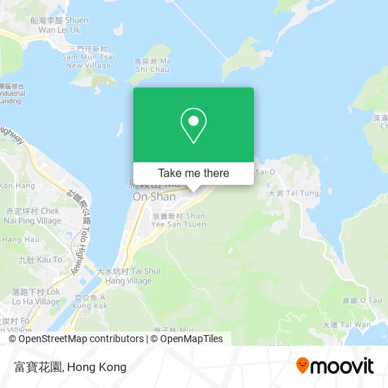 富寶花園地圖
