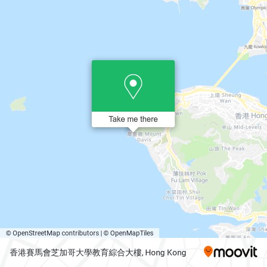 香港賽馬會芝加哥大學教育綜合大樓 map
