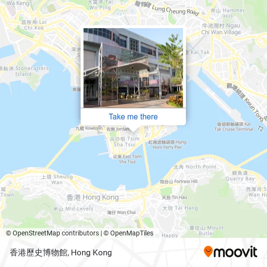 香港歷史博物館地圖