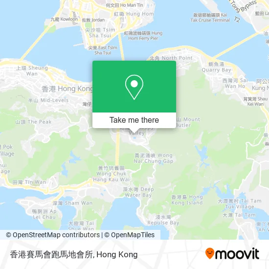 香港賽馬會跑馬地會所地圖