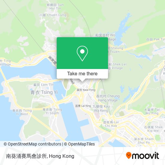 南葵涌賽馬會診所 map