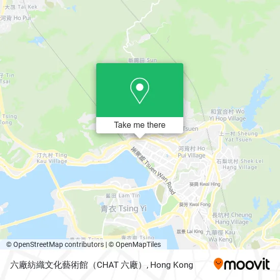 六廠紡織文化藝術館（CHAT 六廠） map