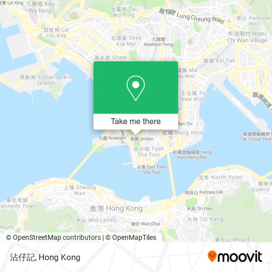 沾仔記地圖