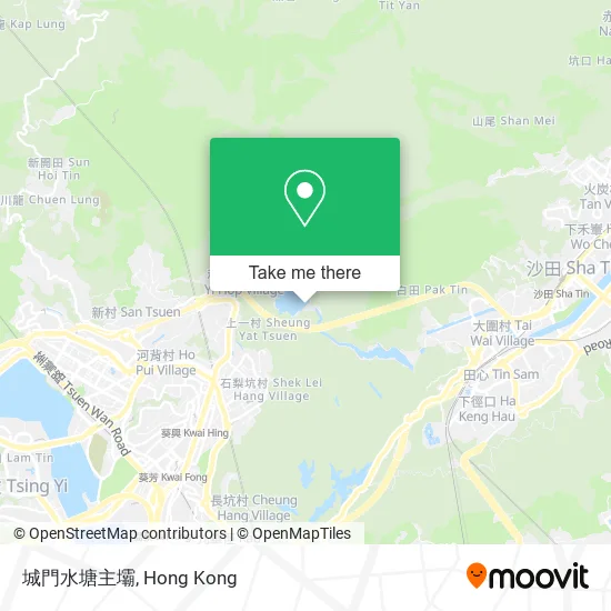 城門水塘主壩 map