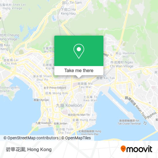 碧華花園 map