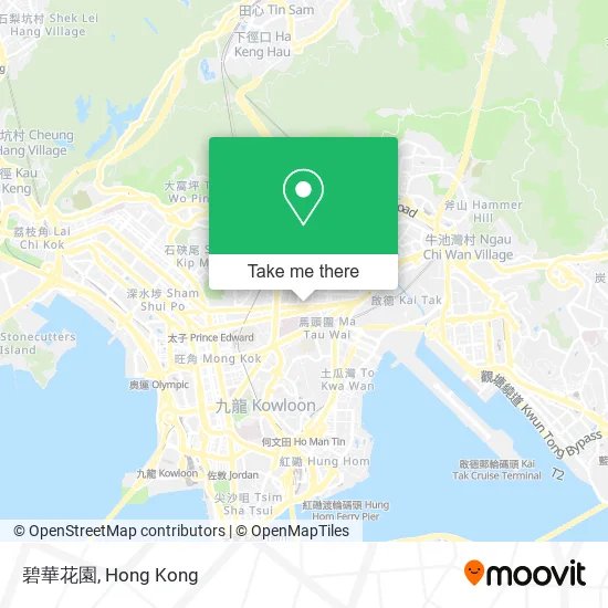 碧華花園 map