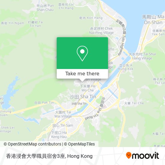 香港浸會大學職員宿舍3座 map