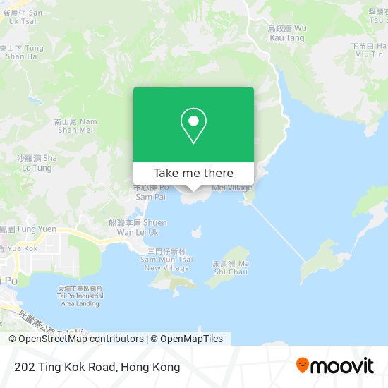 202 Ting Kok Road map