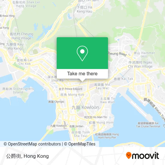 公爵街 map