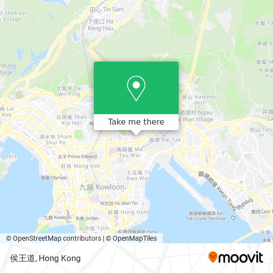 侯王道地圖