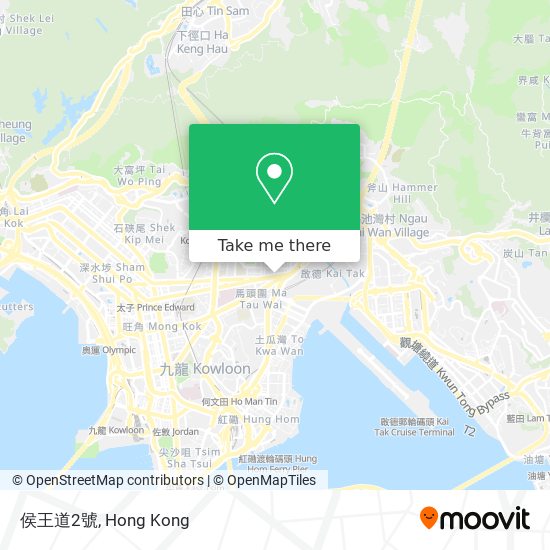 侯王道2號地圖