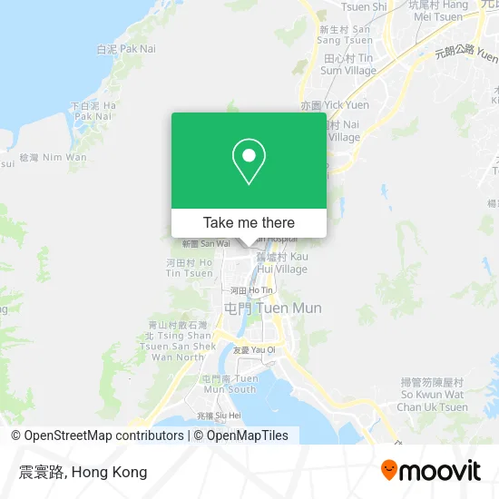 震寰路 map