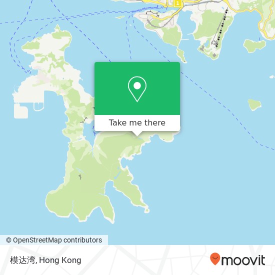模达湾 map