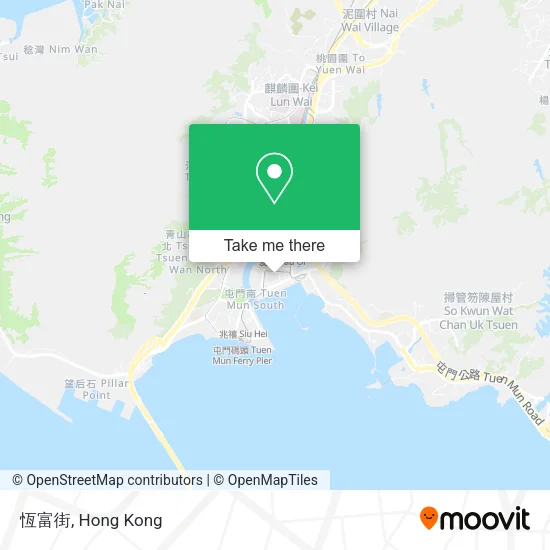 恆富街 map
