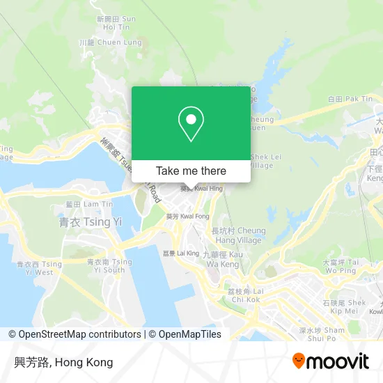 興芳路 map