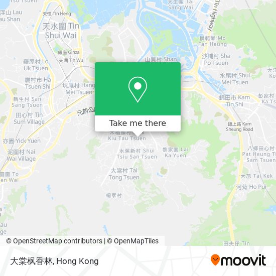 大棠枫香林 map