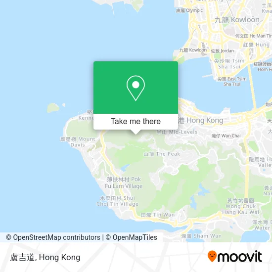 盧吉道地圖