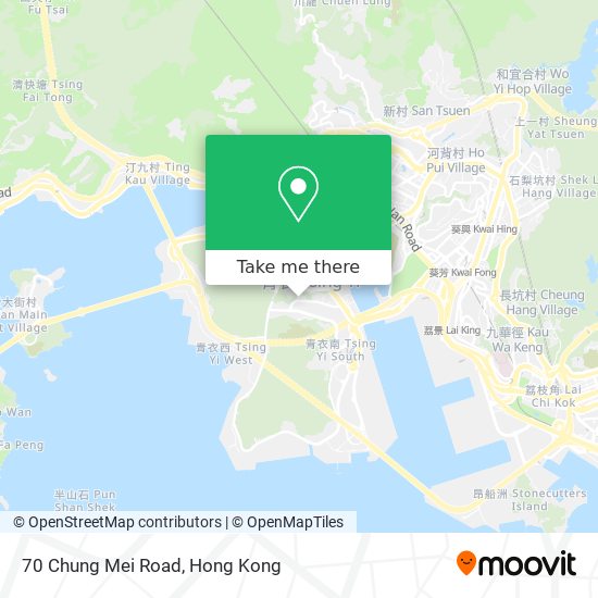 70 Chung Mei Road地圖