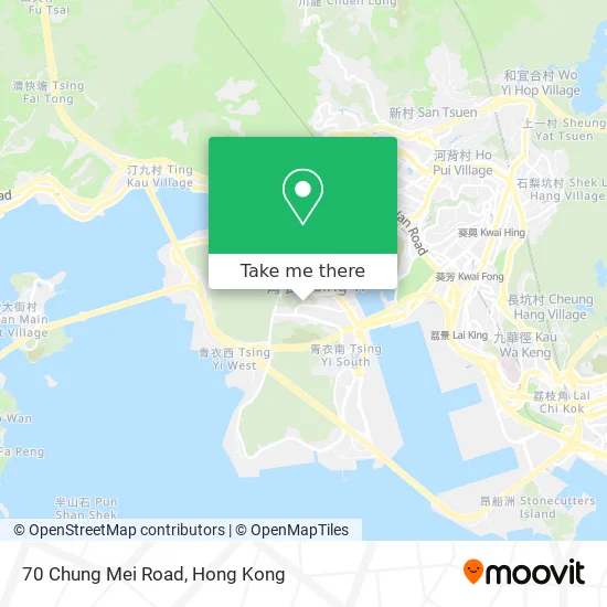 70 Chung Mei Road map