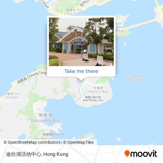 迪欣湖活动中心 map