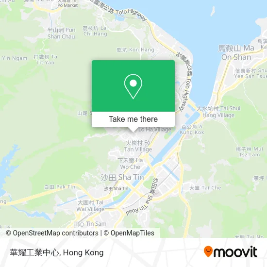 華耀工業中心 map