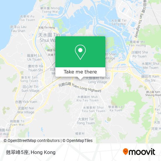 翹翠峰5座 map