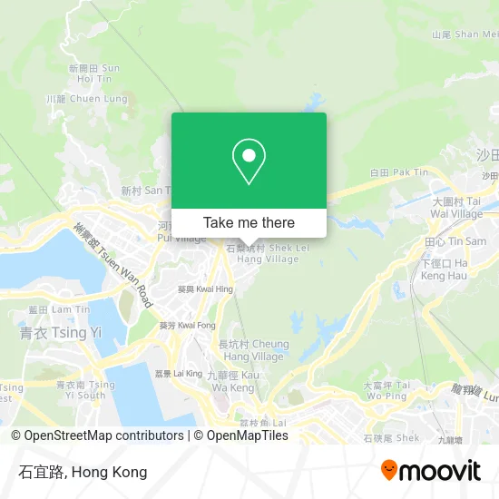 石宜路 map