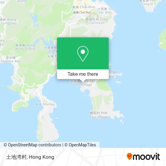 土地湾村 map