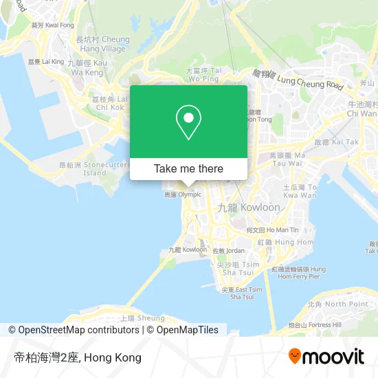 帝柏海灣2座地圖
