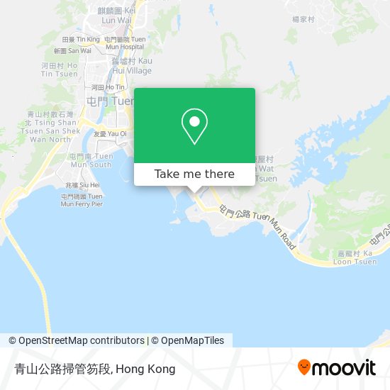 青山公路掃管笏段 map