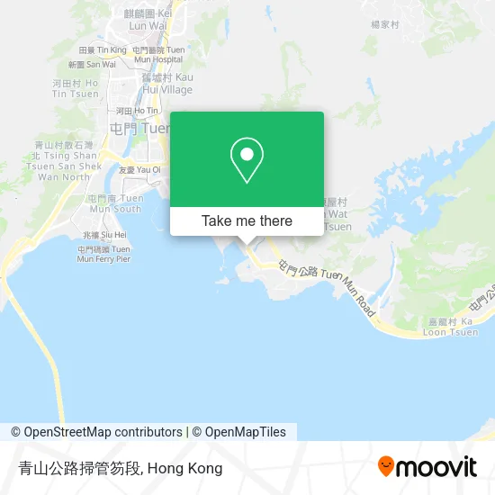 青山公路掃管笏段 map