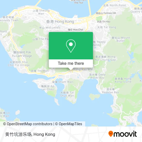 黄竹坑游乐场地圖