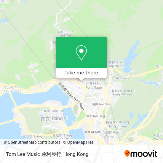 Tom Lee Music 通利琴行 map