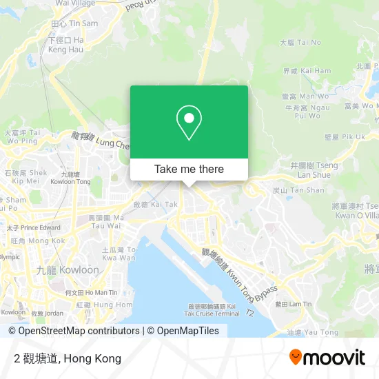 2 觀塘道地圖