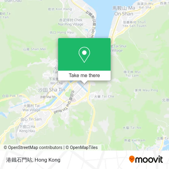 港鐵石門站地圖