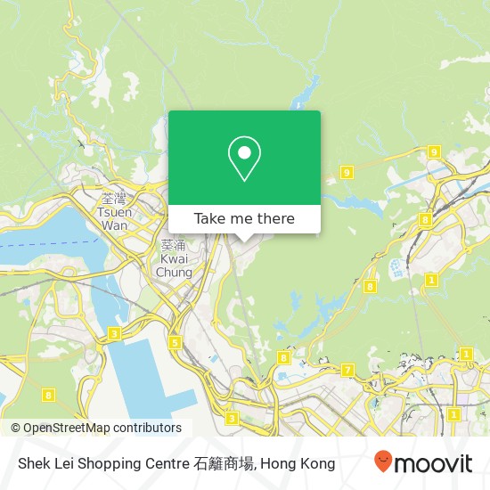 Shek Lei Shopping Centre 石籬商場 map