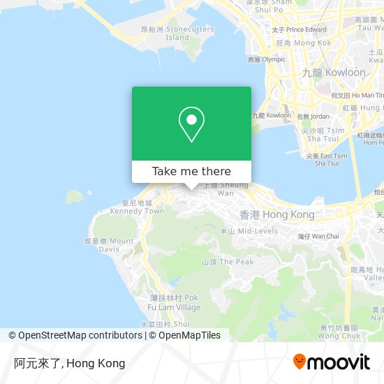 阿元來了 map