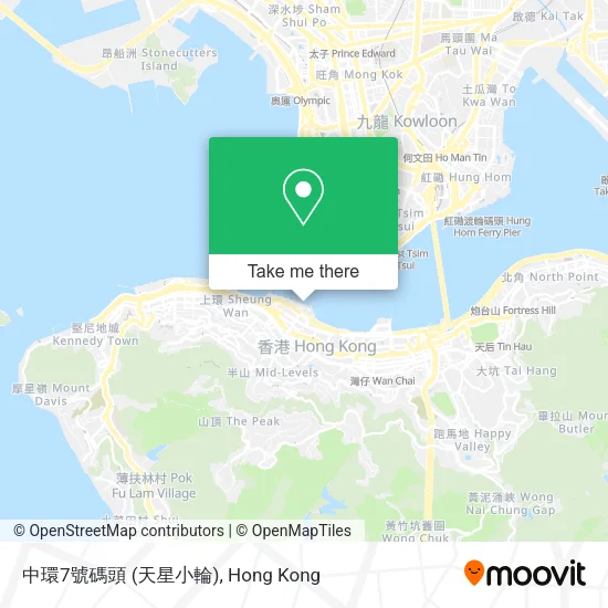 中環7號碼頭 (天星小輪) map