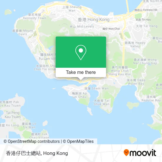 香港仔巴士總站地圖