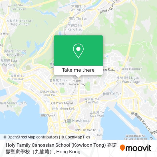 Holy Family Canossian School (Kowloon Tong) 嘉諾撒聖家學校（九龍塘） map