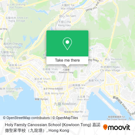 Holy Family Canossian School (Kowloon Tong) 嘉諾撒聖家學校（九龍塘） map